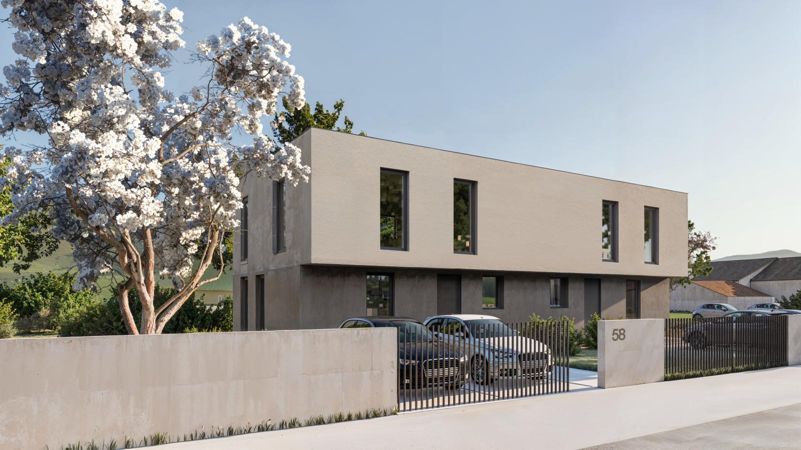 Dvojna kuća Majerje - Istočno pročelje