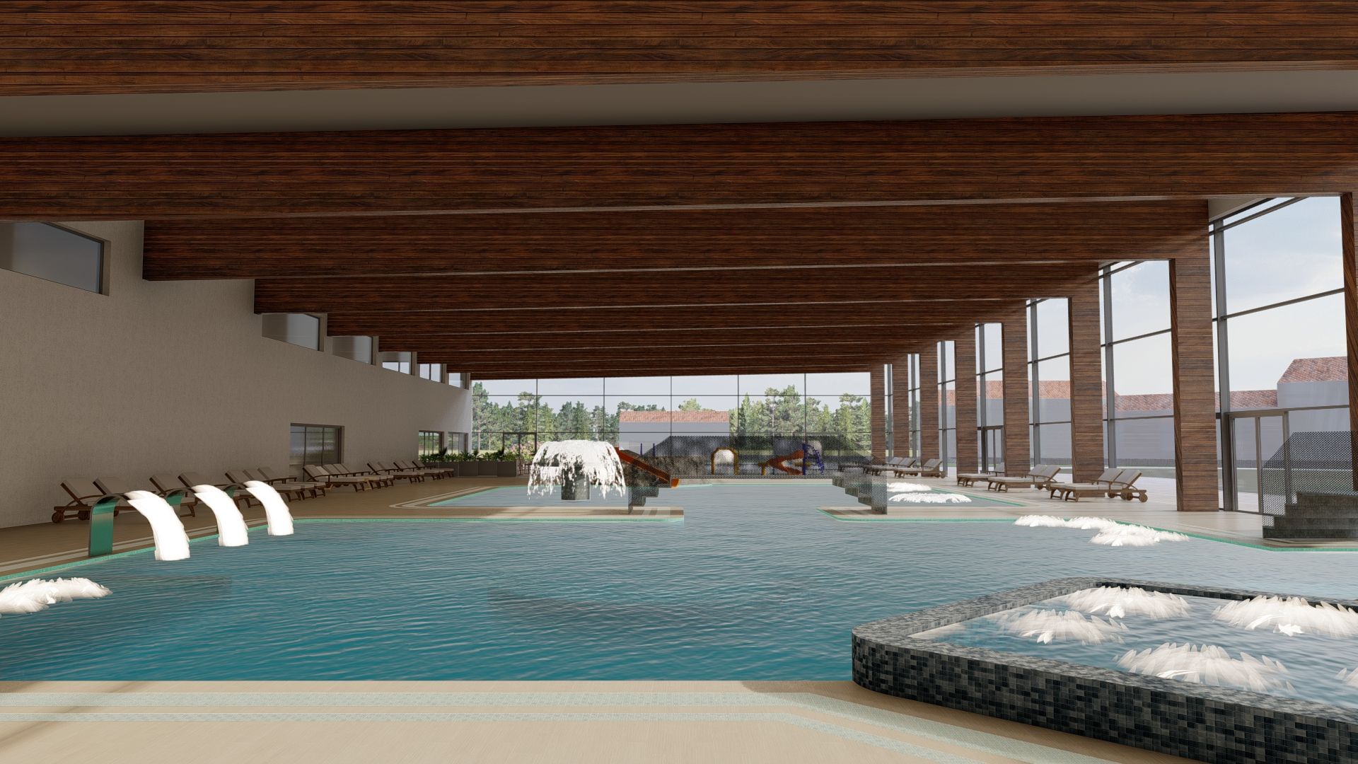 Bazeni Sračinec - unutarnji bazen