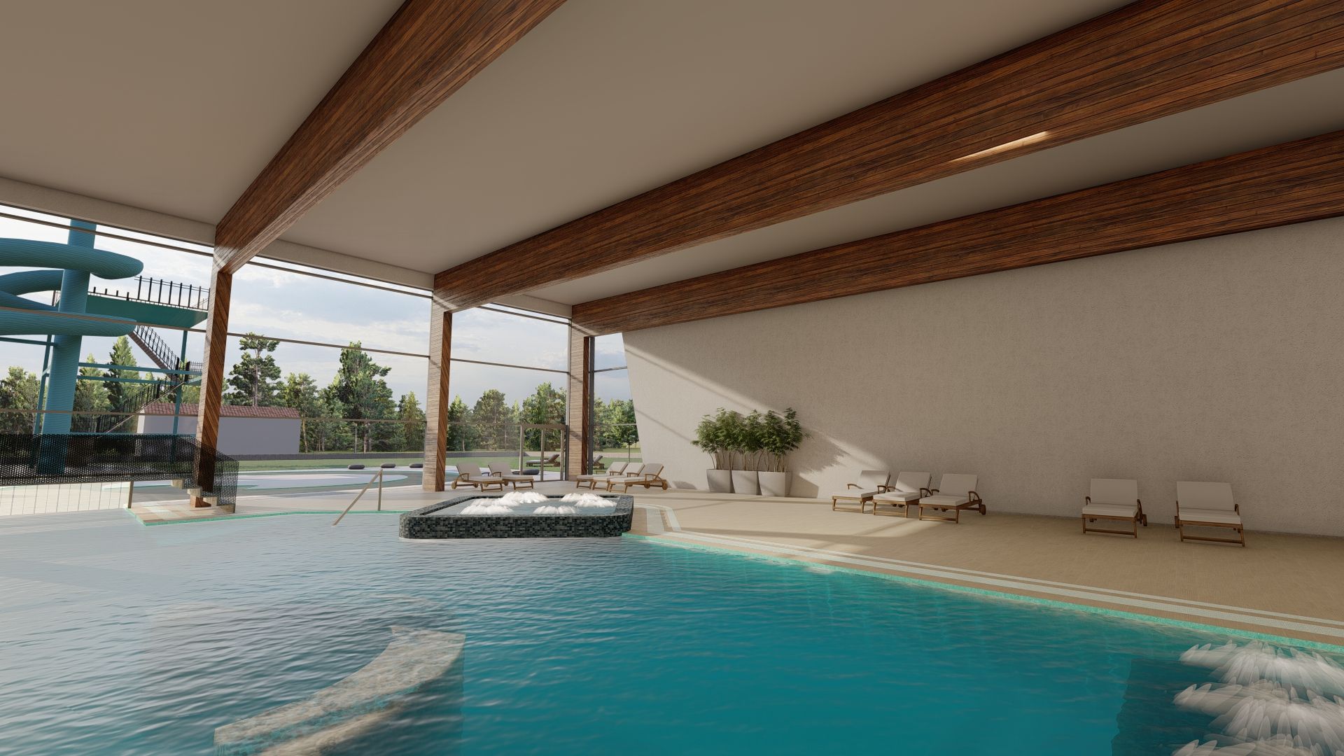 Bazeni Sračinec - unutarnji bazen