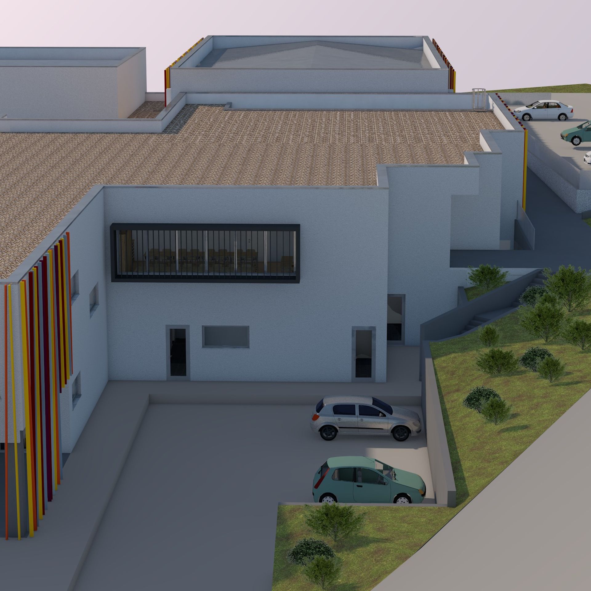 OŠ Ražine - pročelje