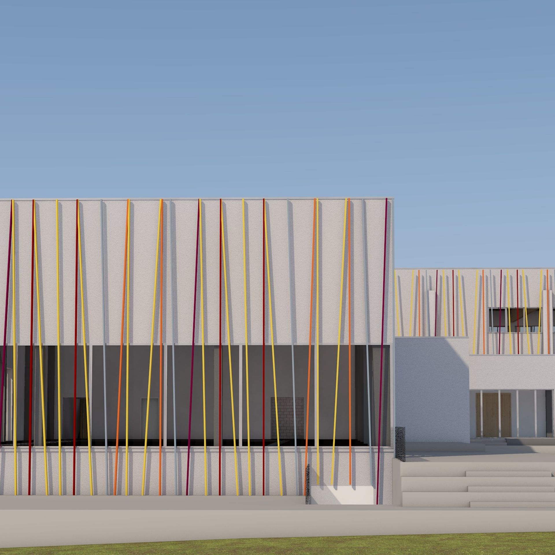 OŠ Ražine - pročelje