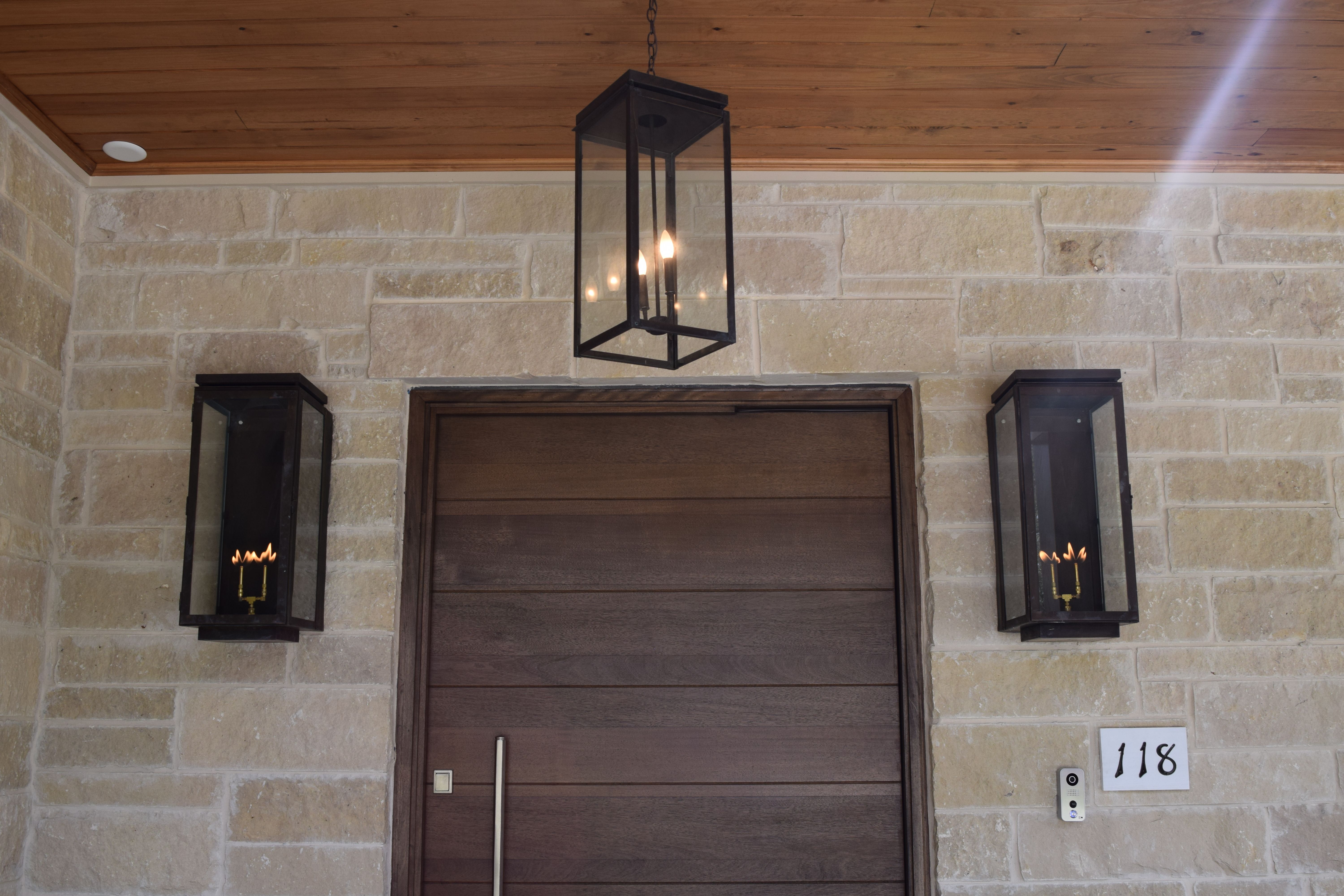 St. James Frisco Gas Wall Mount Lifestyle 1