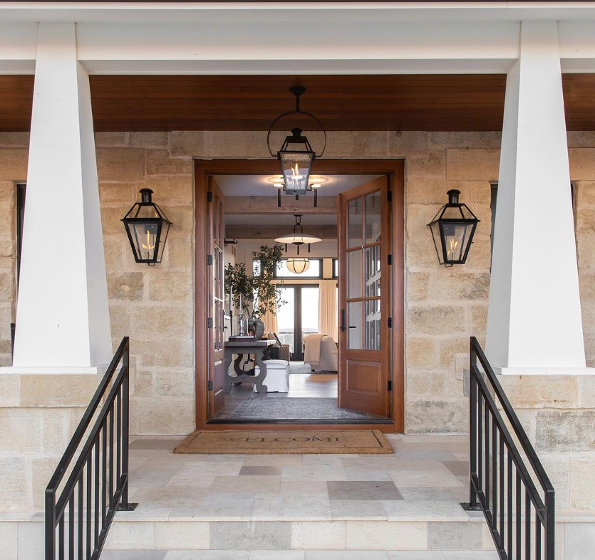 The CopperSmith Georgetown Gas Wall Mount Lifestyle 1