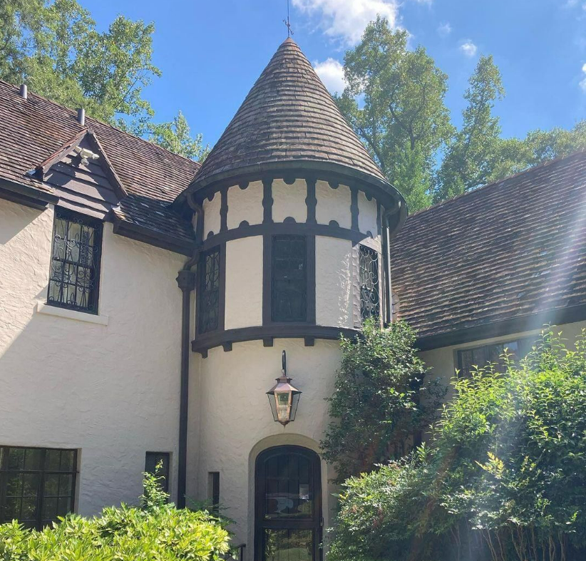 The CopperSmith Bayou Street Gas Top Scroll Wall Mount Lifestyle 8