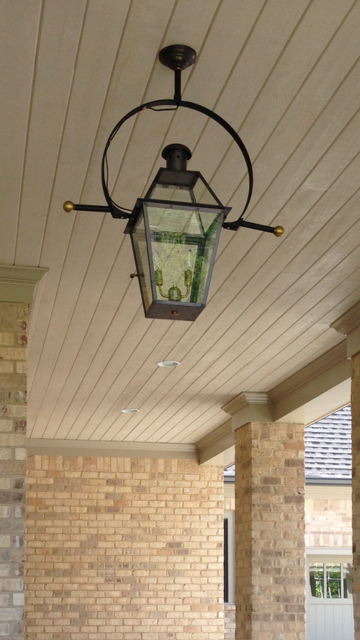 The CoppperSmith Georgetown Electric Yoke Ladder Rest Hanging Mount Lifestyle 66