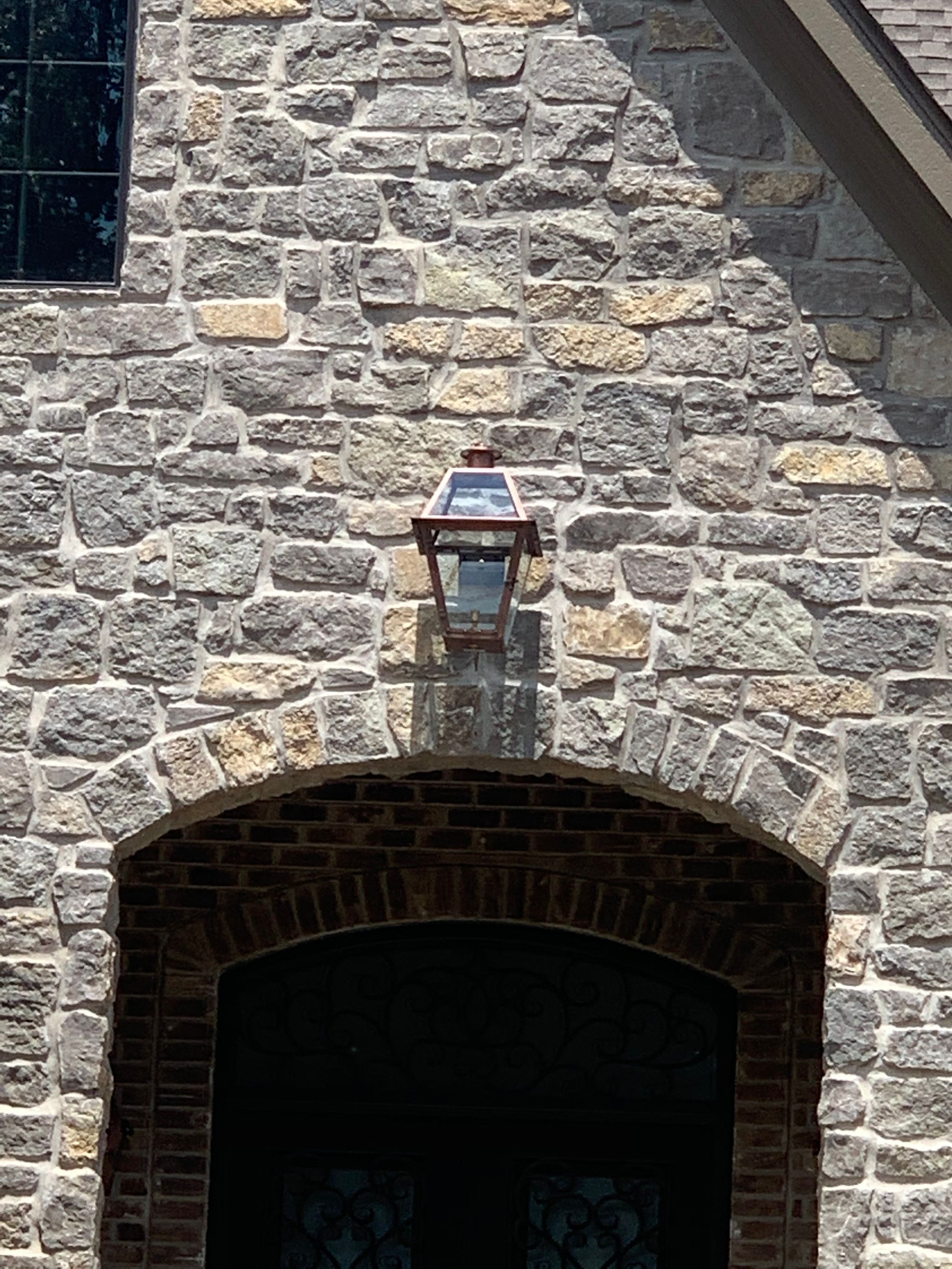 Primo Orleans Gas Wall Mount Wind Guard Lifestyle 71