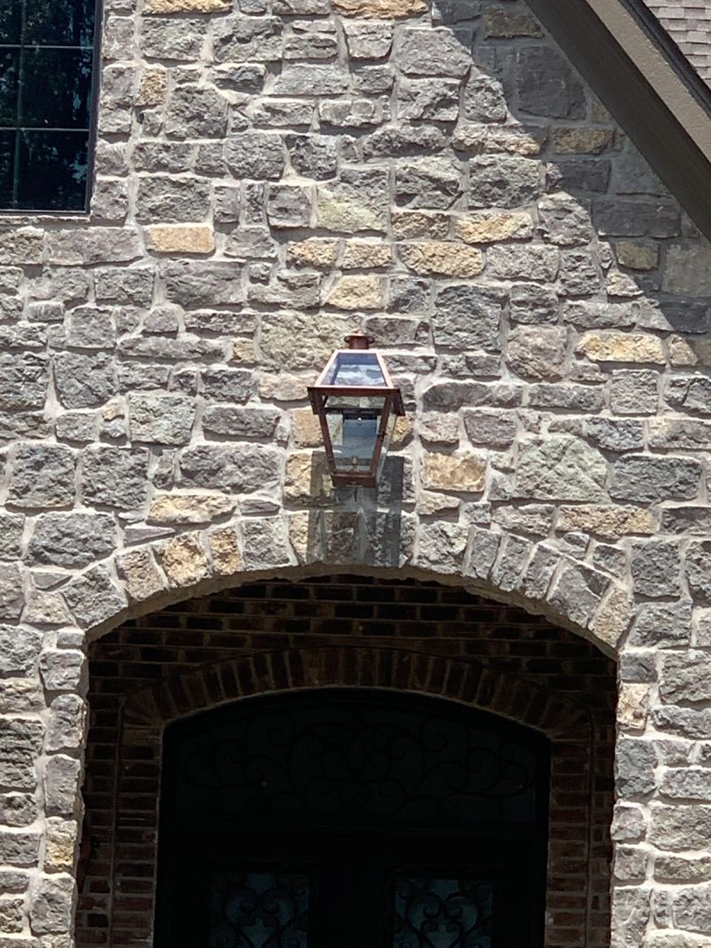 Primo Orleans Gas Wall Mount Wind Guard Lifestyle 71