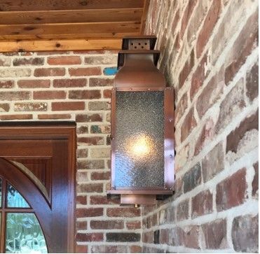 The CopperSmith Water Street Electric Wall Mount Lifestyle 9