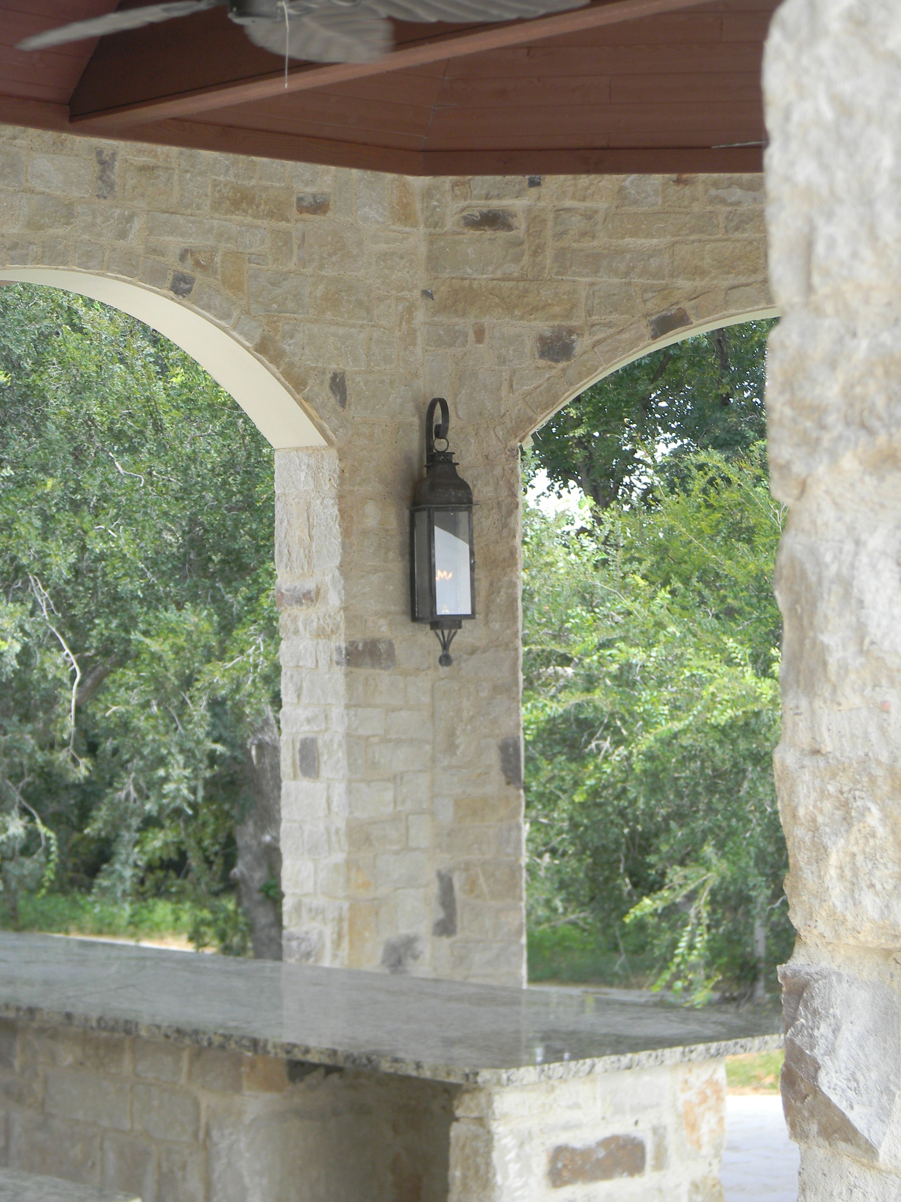 St. James Sarasota Gas Top Scroll Wall Mount Lifestyle 92