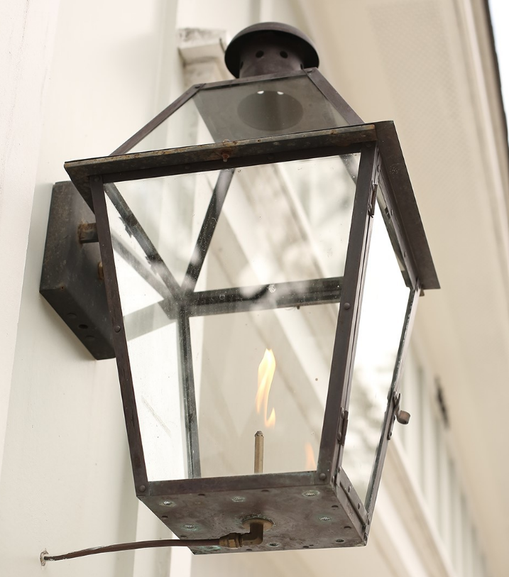 The CopperSmith Georgetown Gas Wall Mount Lifestyle 54