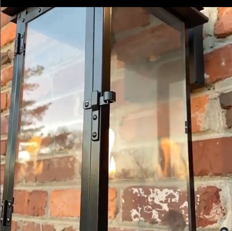 The CopperSmith Hyland Gas Wall Mount Lifestyle 1