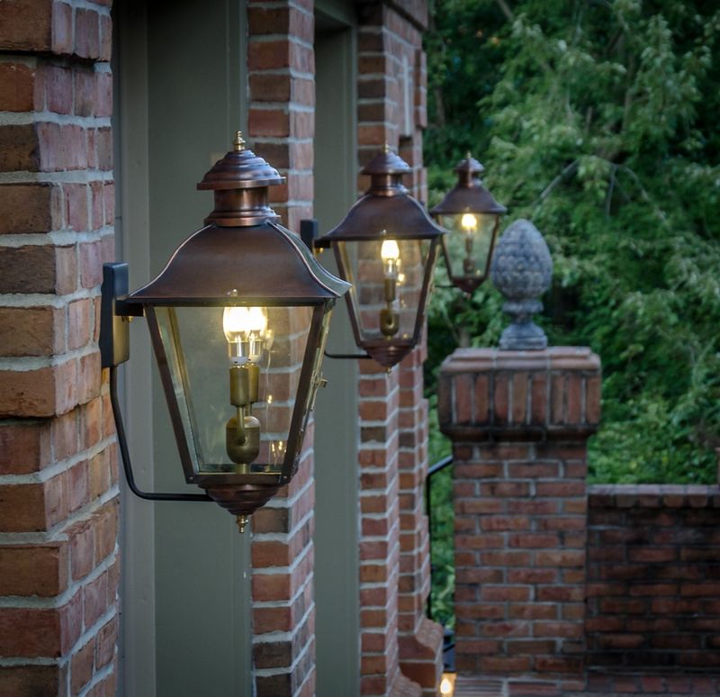 The CopperSmith Adam Street Wall Mount Electric Lifestyle 14