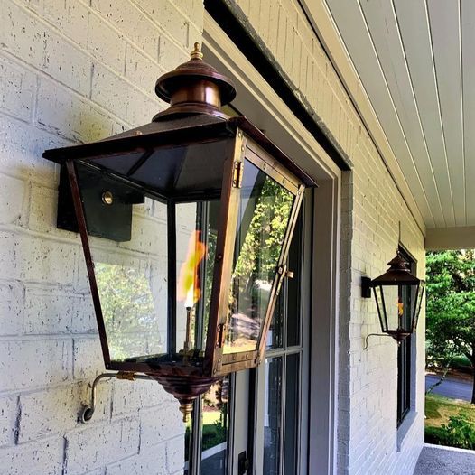 The CopperSmith Gas Wall Mount Lifestyle 19