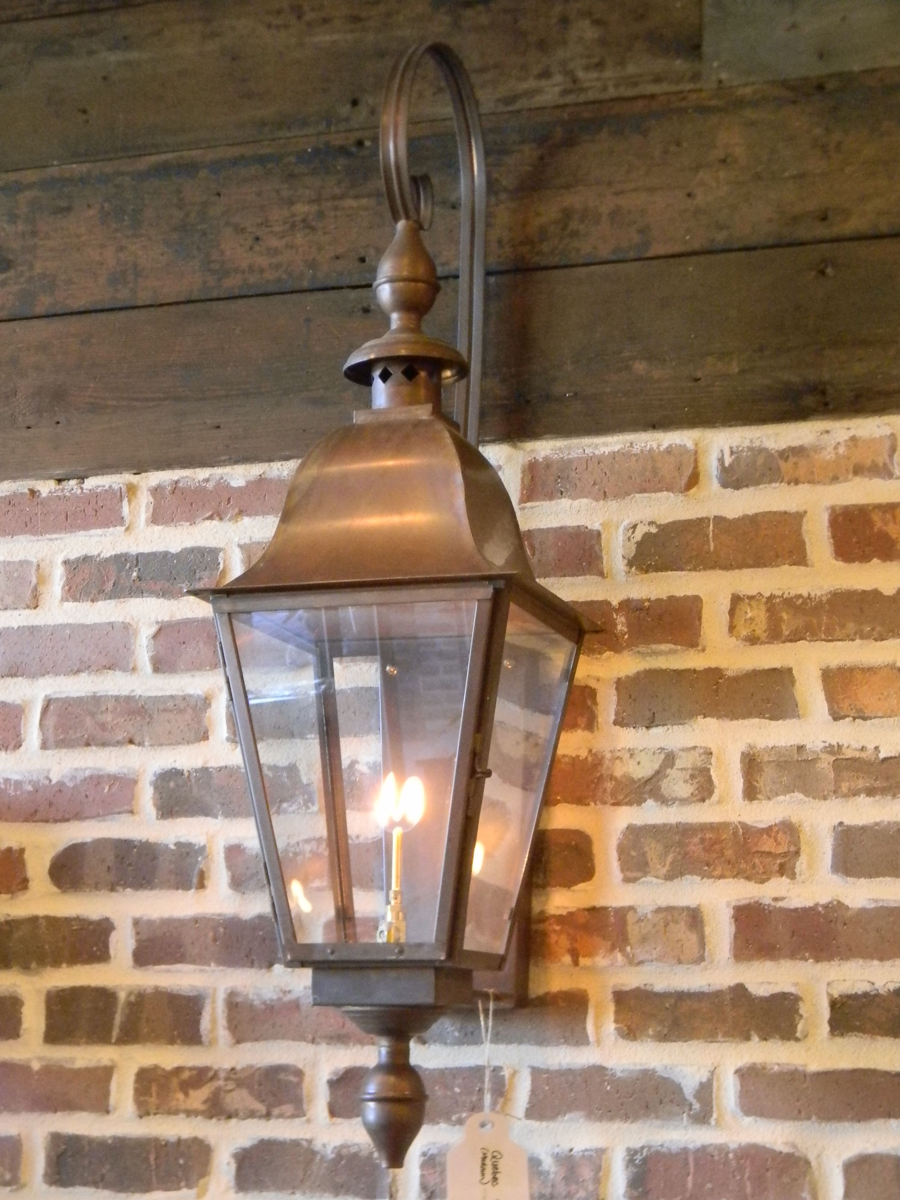 St. James Quebec Gas Top Scroll Wall Mount Lifestyle 36