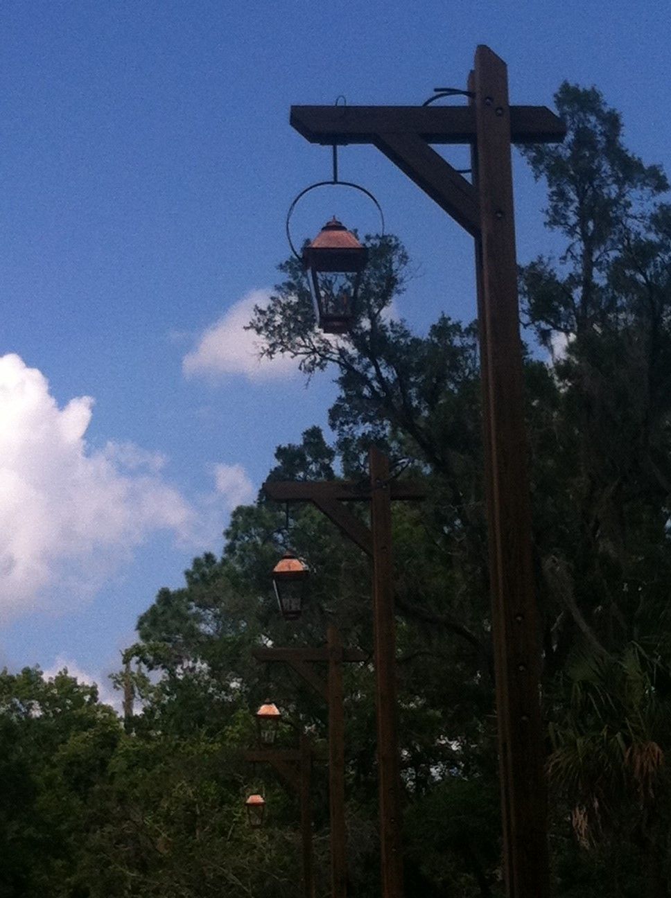 St. James Magnolia Electric Half Yoke Hanging Lifestyle 1