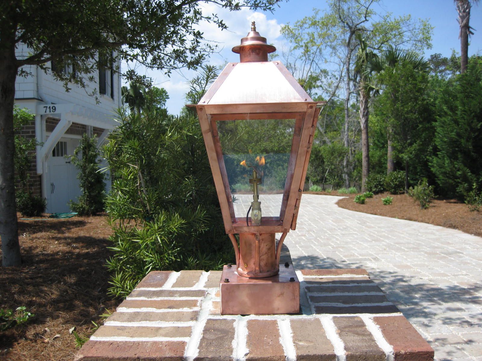 St. James Magnolia Gas Pier Copper Mount Lifestyle 33