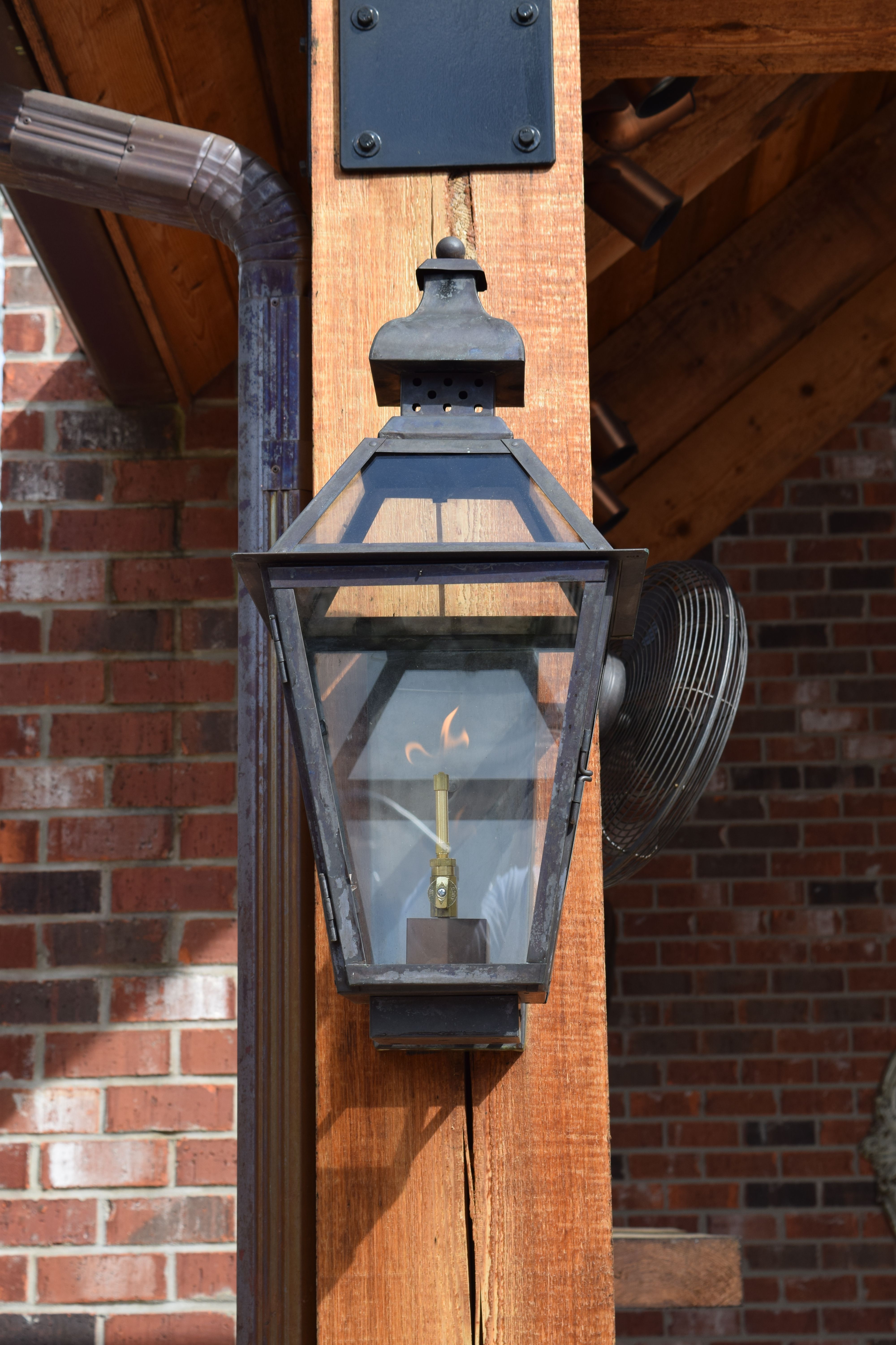 St. James Logan Gas Wall Mount Lifestyle 6