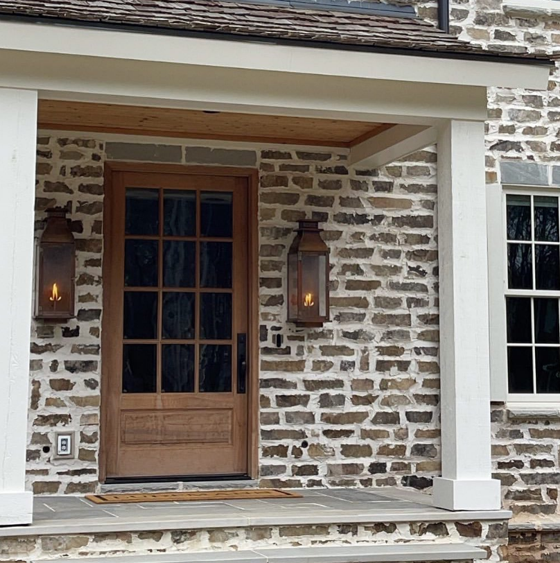 The CopperSmith Water Street Gas Wall Mount Lifestyle 3