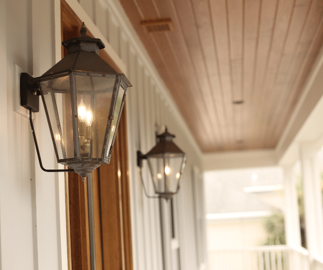 The CopperSmith Bayou Street Electric Wall Mount Lifestyle 1