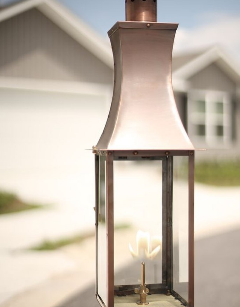 The CopperSmith Churchill Gas Post Mount Lifestyle 10