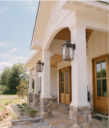 The CopperSmith Market Street Gas Wall Mount Lifestyle 6