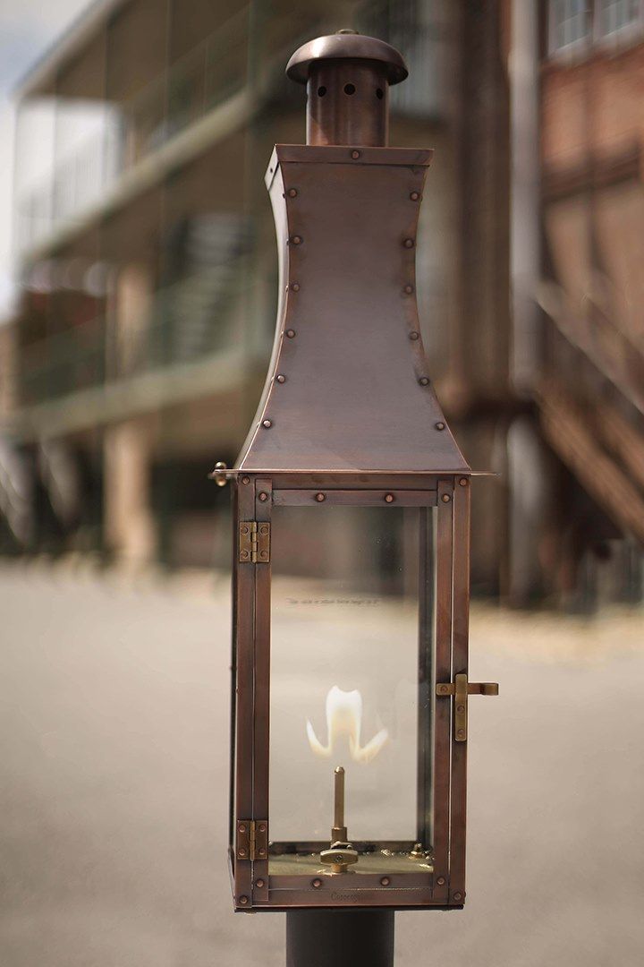The CopperSmith Churchill Gas Post Mount Lifestyle 17