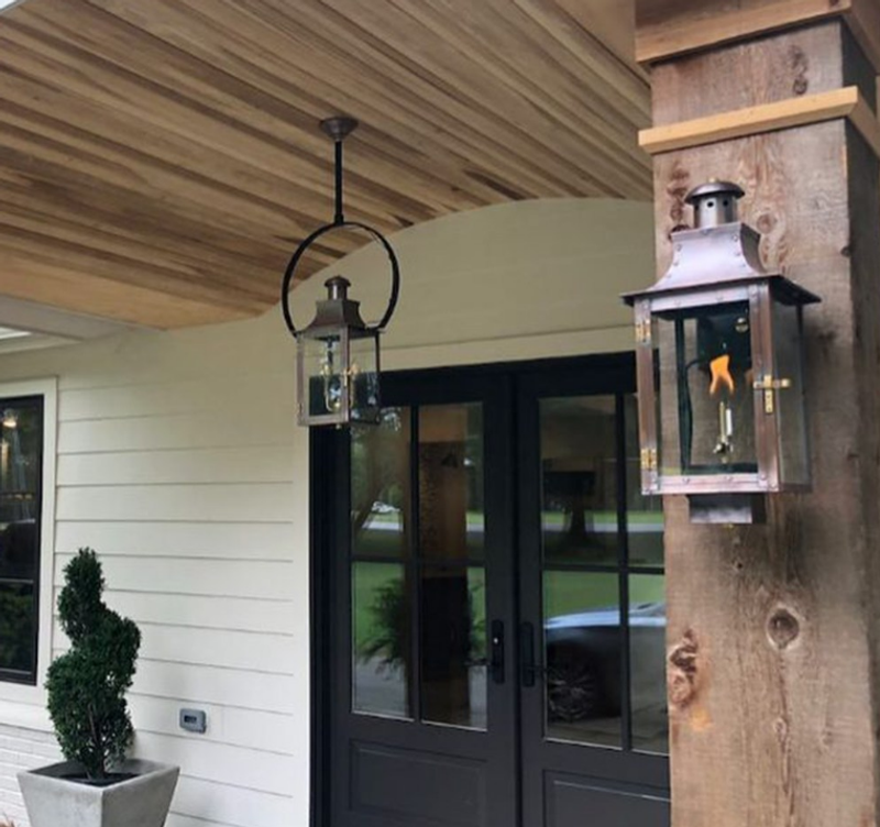 The CopperSmith Somerset Gas Hanging Yoke Lifestyle 14