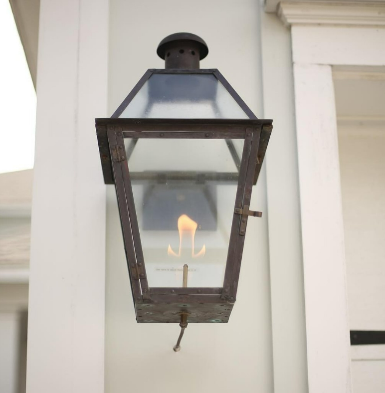 The CopperSmith Georgetown Gas Wall Mount Lifestyle 57