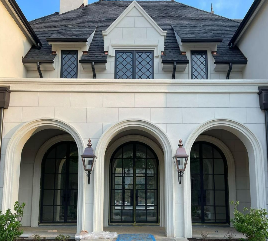 The CopperSmith Belmont Gas Gooseneck Wall Mount Lifestyle 6