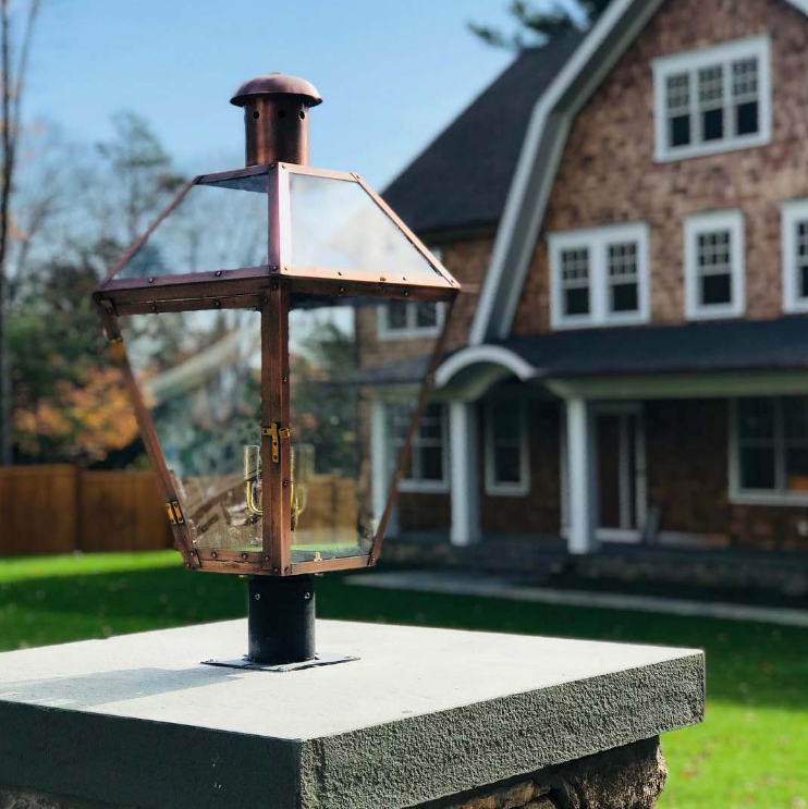 The CopperSmith Georgetown Electric Pier Mount Lifestyle 68