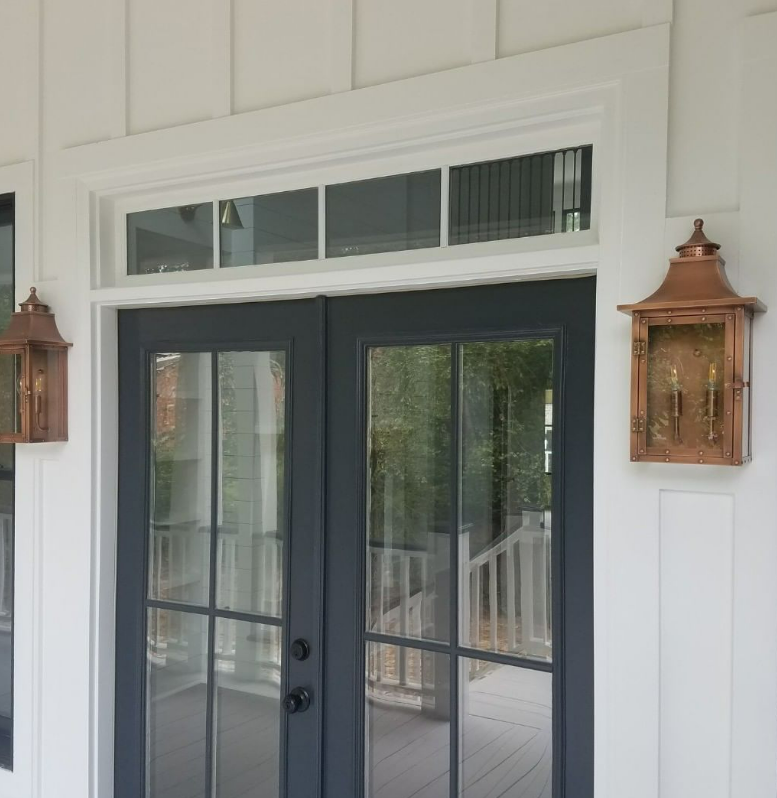 The CopperSmith Terra Electric Flush Wall Mount Lifestyle 1