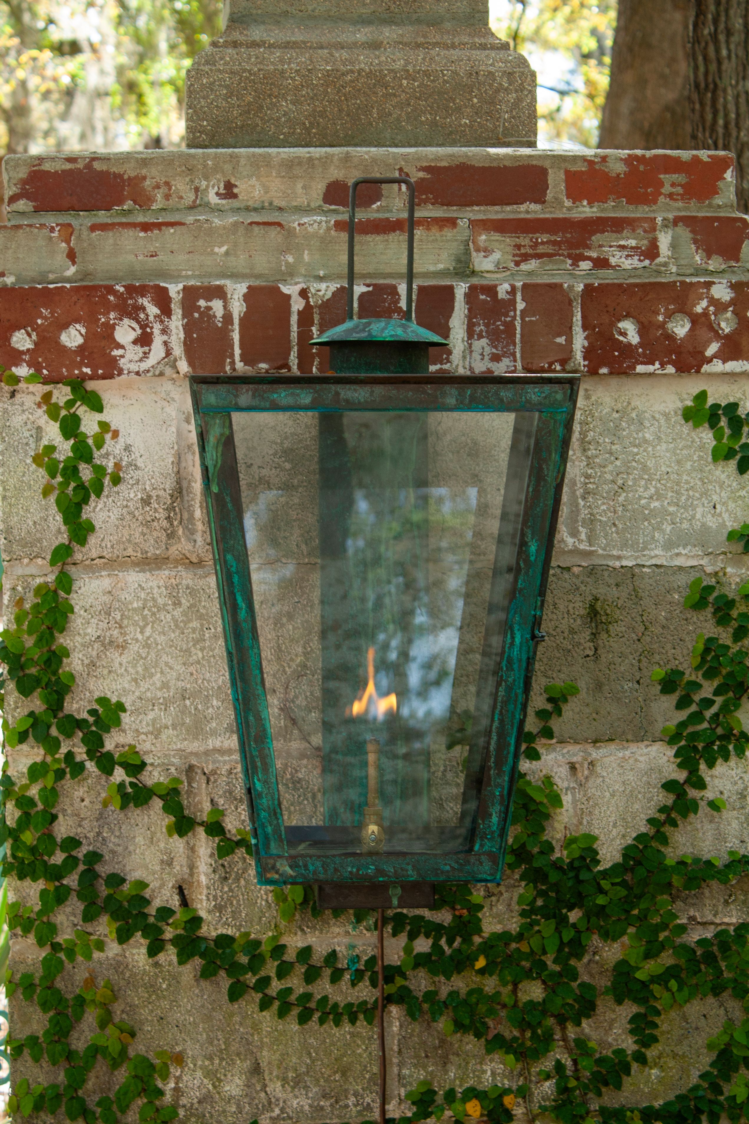 St. James Equestrian Gas Wall Mount Lifestyle 7