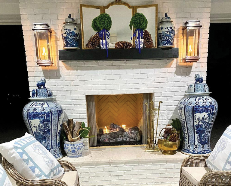 The CopperSmith Contempo Gas Wall Mount Lifestyle 10