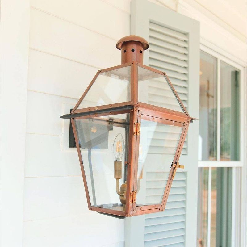 The CopperSmith Georgetown Electric Wall Mount Lifestyle 73