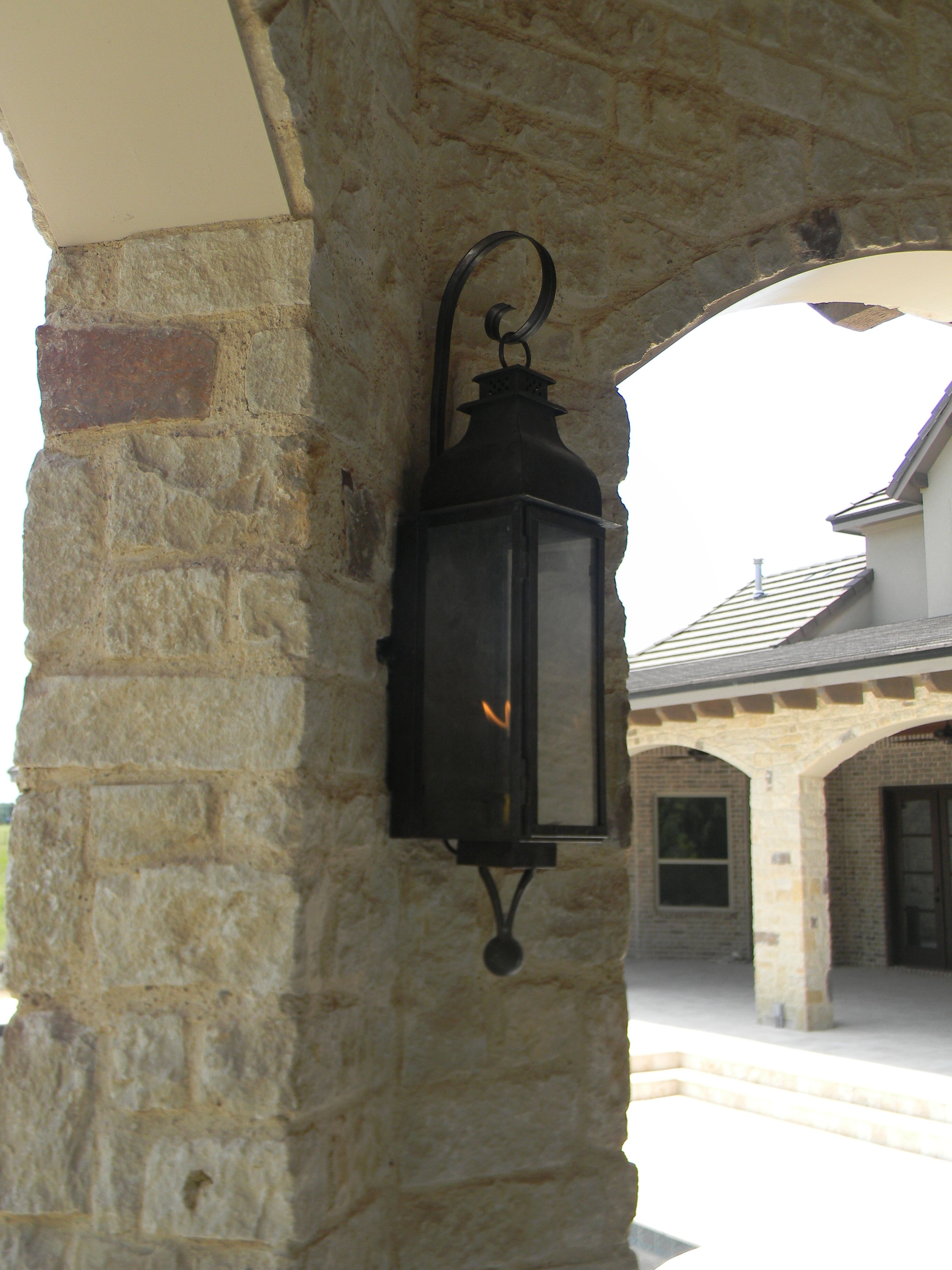 St. James Sarasota Gas Top Scroll Wall Mount Lifestyle 87