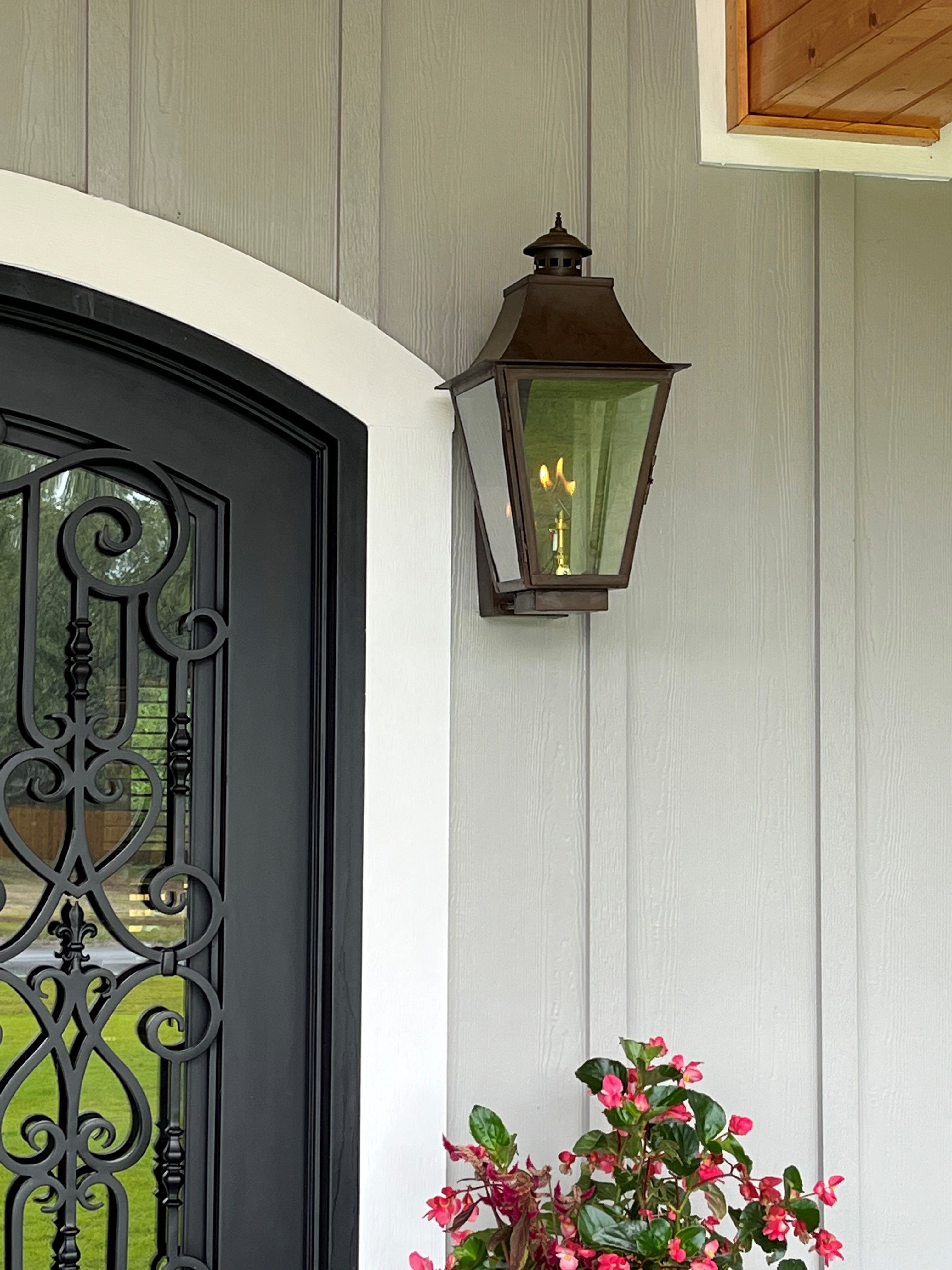 St. James Montrose Gas Wall Mount Lifestyle 9