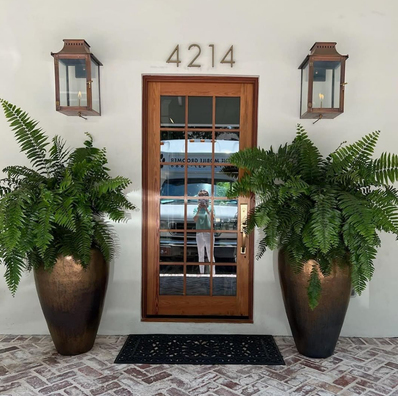 The CopperSmith Market Street Gas Wall Mount Lifestyle 9