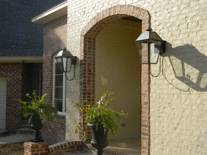 St. James Magnolia Gas Gooseneck Wall Mount Lifestyle 75