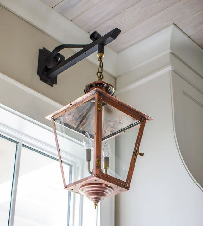 The CopperSmith Adam Street Electric Hanging Mount Lifestyle 1