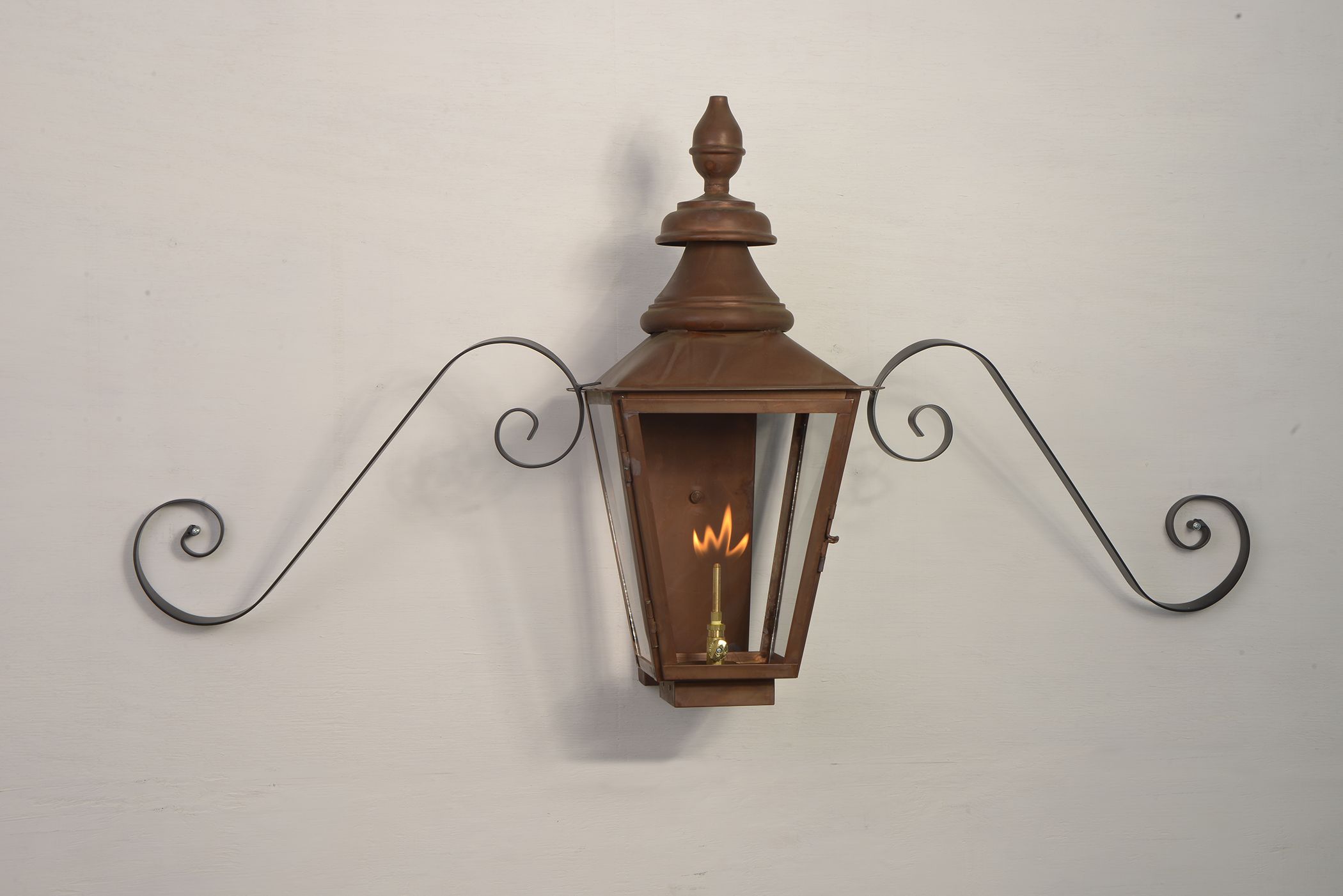 St. James Birmingham Gas Mustache Wall Mount Lifestyle 10