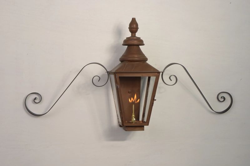 St. James Birmingham Gas Mustache Wall Mount Lifestyle 10