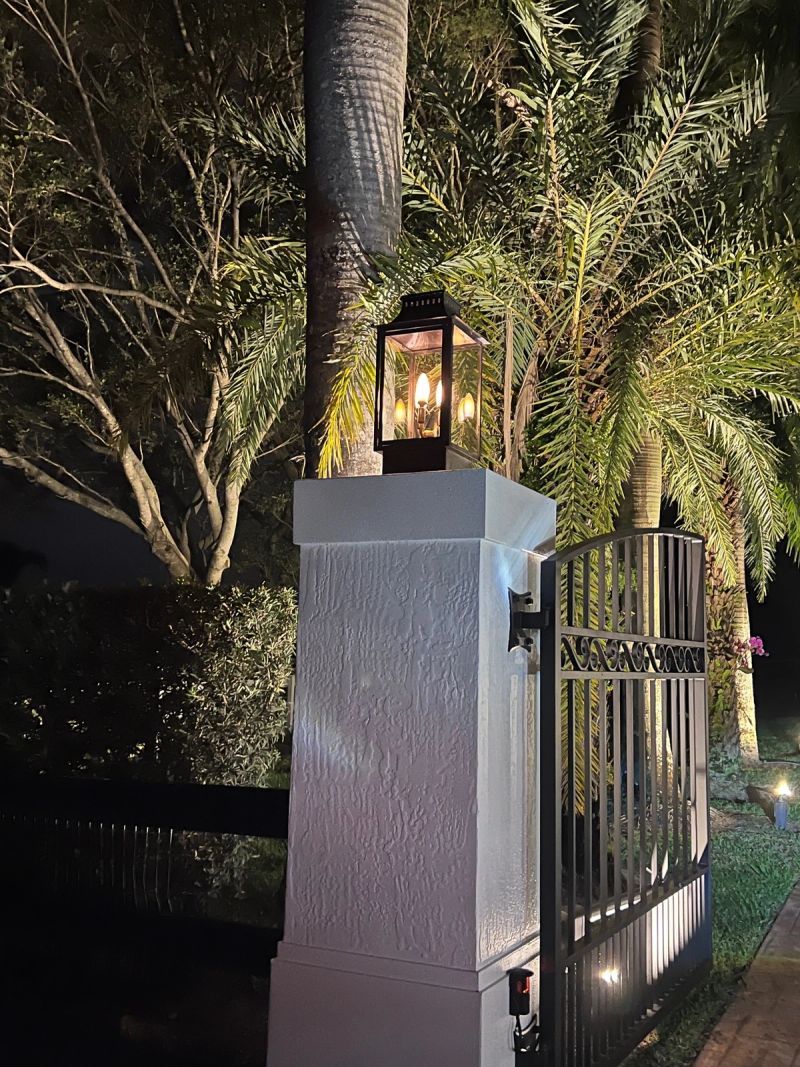 The CopperSmith Market Street Electric Pier Mount Lifestyle 3