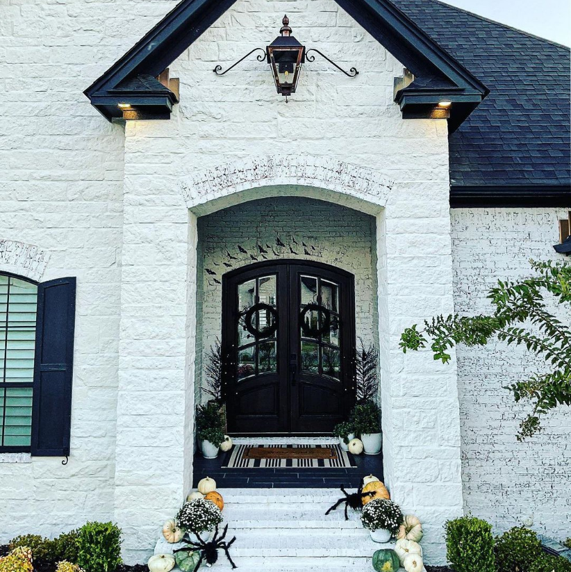 The CopperSmith Georgetown Gas Mustache Wall Mount Lifestyle 40