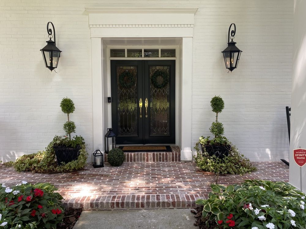 The CopperSmith Bayou Street Gas Top Scroll Wall Mount Lifestyle 11