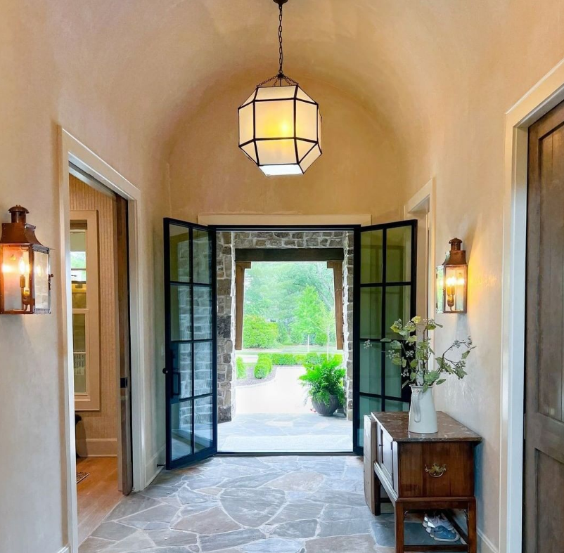 The CopperSmith Somerset Electric Wall Mount Lifestyle 5