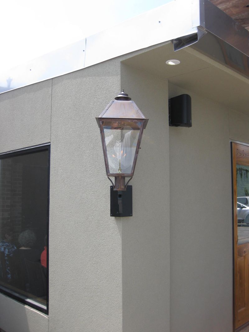 St. James Magnolia Gas Custom Wall Mount Lifestyle 48