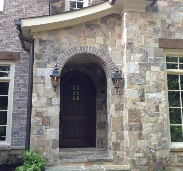 The CopperSmith Belmont Gas Wall Mount Lifestyle 3