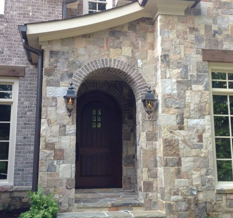 The CopperSmith Belmont Gas Wall Mount Lifestyle 3