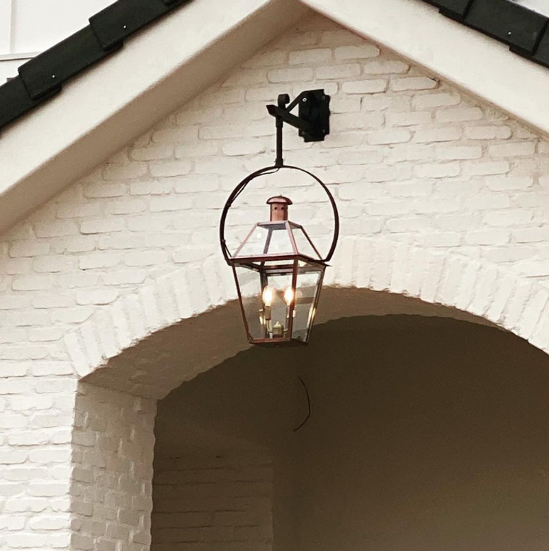 The CopperSmith Georgetown Estate Extension Electric Hanging Mount 17