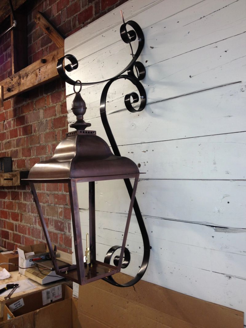 St. James Brunswick Custom Scrolls Gas Wall Mount Lifestyle 42